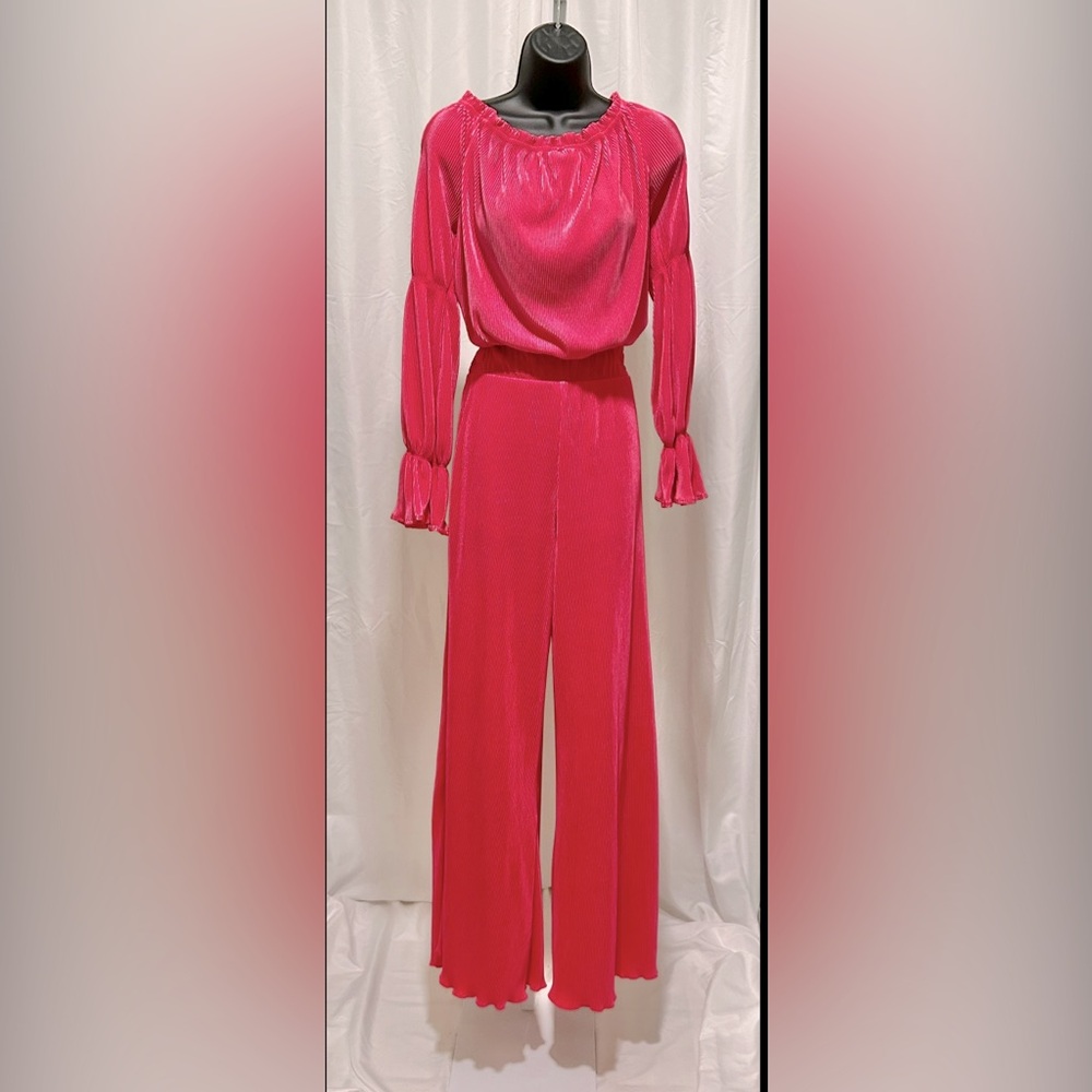 ☀️Sz Large Pink Women's Jumpsuit - Jolie & Joy